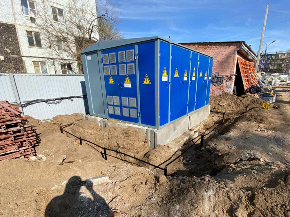 Подстанция для жилого дома в Астрахани