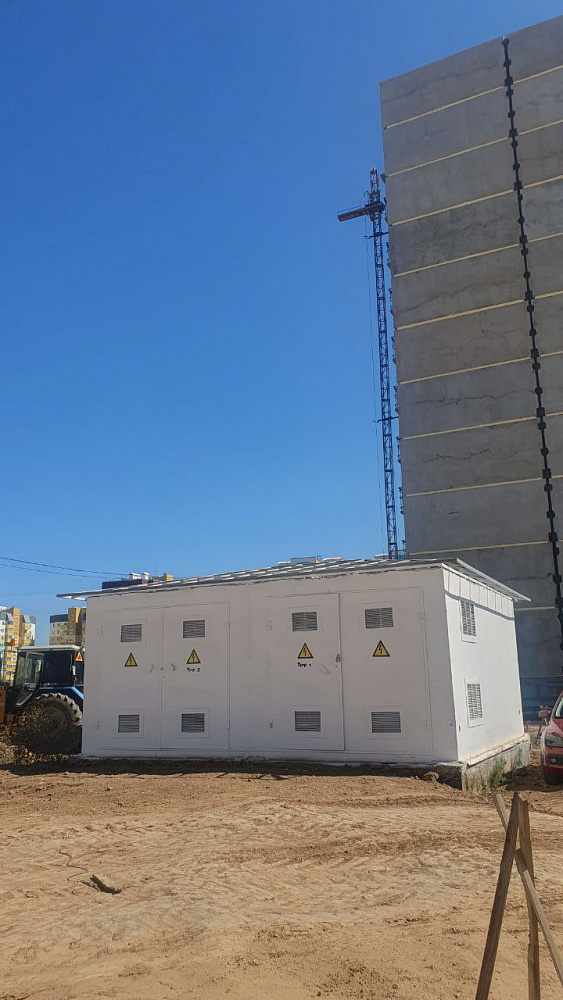 Трансформаторная подстанция для строительной компании Волжского